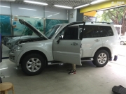 融安汽車音響改裝 柳州金手指三菱帕杰羅改裝360度行車記...