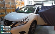 日產(chǎn)樓蘭安裝大屏安卓導(dǎo)航和專用記錄儀天津捷沃汽車改裝