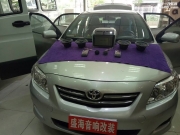 丹東盛海汽車音響-豐田卡羅拉升級(jí)德國無極聲頻套裝喇叭