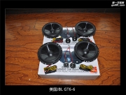 大連道聲汽車音響改裝比亞迪S6升級JBL GT6-6