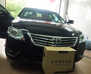 珠海汽車音響珠海非常城市豐田凱美瑞安裝安卓大屏導(dǎo)航