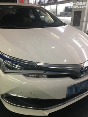 廣州新塘城市獵人汽車音響豐田卡羅拉升級法國勁浪烏托邦