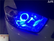 聊城改燈 聊城豐田漢蘭達改海拉五雙光透鏡 D1S燈泡 D1S安.....