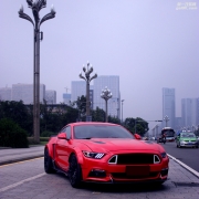 成都福特野馬外觀改裝 野馬2.3T烈焰寬體改裝