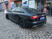 奧迪A6L升級RS6前后運動包圍/天津