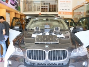 深圳百樂(lè)匯汽車(chē)音響 寶馬X5汽車(chē)音響無(wú)損改裝 德國(guó)MATCH音響
