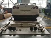 尼桑GT-R35改裝AK天蝎鈦合金運動排氣