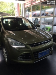 广州新塘城市猎人汽车音响福特翼虎升级洛克力量