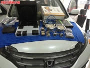 六萬重金全新打造本田CRV 常州愛車小屋汽車音響隔音改裝