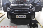 清遠道聲汽車音響改裝 隔音升級——斯巴魯森林人芬朗RE-6...