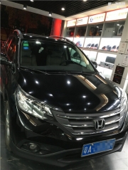 广州新塘城市猎人汽车音响本台你CRV升级汽车隔音
