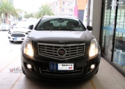 凱迪拉克SRX燈光太暗怎么辦廣州炫酷改裝車燈升級(jí)雙光透鏡