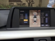 宝马1系改装360全景行车记录仪倒车影像