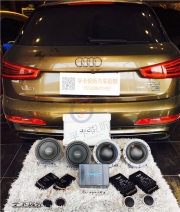 濟(jì)南汽車音響改裝|奧迪Q3升級(jí)丹麥丹拿|濟(jì)南孚卡悅聽汽車....