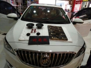 濟寧時尚改汽車音響 別克威朗改裝摩雷瑪魅聲汽車音響