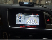 深圳奧迪Q5改裝360全景行車記錄儀