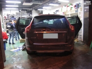 廣州番禺喬歌里汽車音響改裝沃爾沃XC60升級ATI精巧6.2