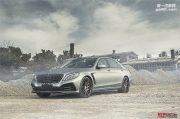 [外觀] 新款奔馳S級320 400 500改裝PriorDesigh大包圍 AMG S63碳纖后唇