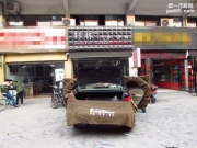 比亞迪F3升級低音炮  合肥江波汽車音響改裝