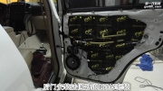鄭州金聲-豐田普拉多陸巡（霸道）汽車音響改裝法國勁浪...