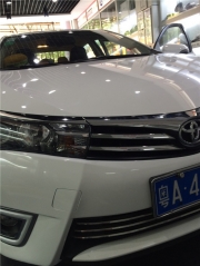 廣州新塘城市獵人汽車(chē)音響改裝豐田卡羅拉升級(jí)audioR165