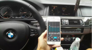 蘇州酷車汽車音響改裝寶馬5系升級(jí)DSPx6功放處理器