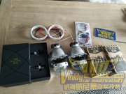 威海POLO升級高配內(nèi)膽U型日行燈+海拉5透鏡