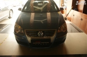 深圳車(chē)改坊 大眾POLO 汽車(chē)音響改裝 霸克DX650