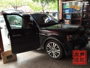 路虎攬勝溫州左聲道音響改裝運(yùn)動(dòng)版音響改裝