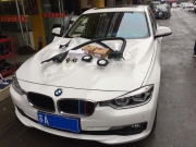 南京海外海 寶馬320li汽車音響改裝哈曼卡頓喇叭