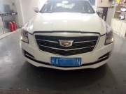 福建福州凱迪拉克ATS車燈升級(jí)雙光透鏡、日行燈套件