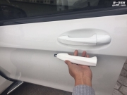 深圳奔馳GLC260改裝原廠氛圍燈無(wú)鑰匙舒適進(jìn)入