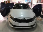 廣州番禺喬歌里汽車(chē)音響改裝起亞K5升級(jí)ATI精巧6.1