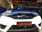 盡享“悅韻”之旅—廈門(mén)靚車(chē)港本田飛度改裝德國(guó)喜力仕...