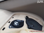 西安車行者音響改裝寶馬5系哈曼喇叭低音處理器案例