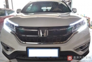 成都美聲汽車音響改裝 本田CRV汽車改裝德國海螺四分...