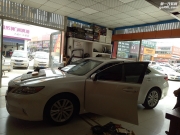 鄭州金聲-雷克薩斯ES350汽車(chē)音響改裝德國(guó)彩虹好聲系列喇...