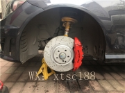 奔馳C300剎車升級改裝德國原廠AMG前六后四活塞剎車卡鉗套裝