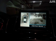 深圳奔馳GLE320改裝360全景行車記錄儀倒車影像