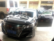 豐田皇冠音響改裝 英國CV兩分頻 優(yōu)美聲DPS 鹽城道聲音響