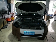 大眾凌度車燈改裝海拉5透鏡飛利浦D1S氙燈LED日行燈
