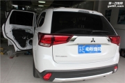 蕭山汽車音響改裝歐藍(lán)德車友為愛車改裝音響法國(guó)勁浪入...