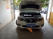 16款軒逸改裝氙氣燈