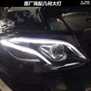 奔馳E300廣州深圳幾何多光束 LED 大燈 – 引領(lǐng)潮流的照明技術(shù)