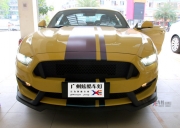 【廣州炫酷車燈】福特野馬車燈升級加裝七彩日行燈惡魔眼