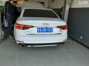 鄭州新奧迪A4L時尚改裝前駐車?yán)走_(dá)+自動泊車系統(tǒng)