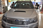 修文汽車隔音改裝 貴陽(yáng)元音改斯巴魯森林人改裝大白鯊金鯊