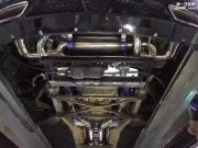 奔驰SLS AMG 改装AOOAS中尾段钛合金智能可变阀门排气系统！