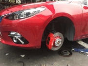 廣州-昂克賽拉 升級(jí)二手brembo f50 大四活塞鮑魚 特斯拉拆車