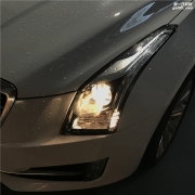 凱迪拉克ATSL改燈，廣州番禺改燈【行者車燈升級中心】